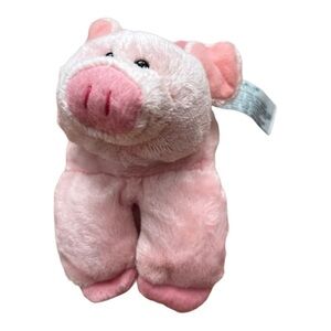 Russ Berrie Perch A Pals Pig Piglet Plush Stuffed‎ Animal Pink 7”